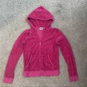Juicy Couture Terry Cloth Zip Hoodie
